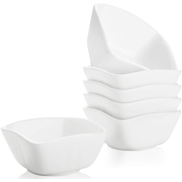 Ariane Square Dessert/Daal Bowl Set Of 12Pcs