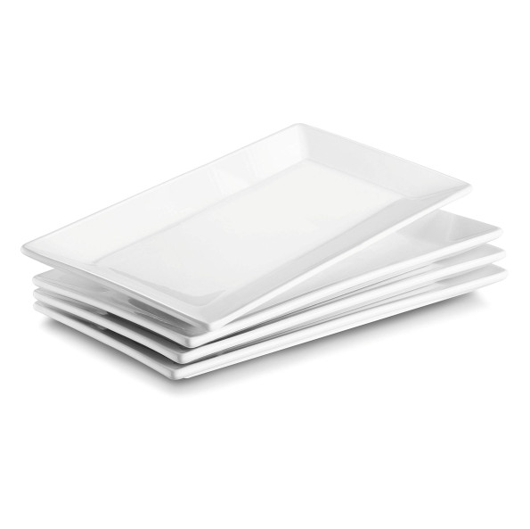 Rectangular Plate/Serving Platter 13*6.5cm Pack Of 6Pcs
