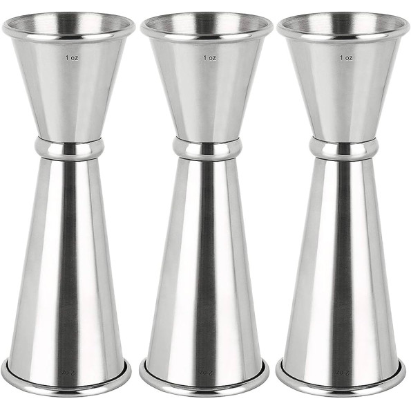 Jigger W/Inside Marking 30x 50ml.(W/Flange) Mirror