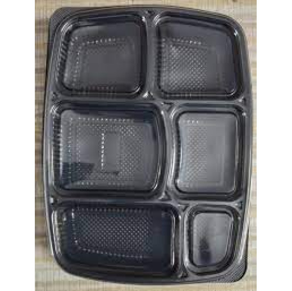 650ml meal tray with lid pack of 50pcs