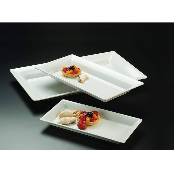 Rectangular Plate/Serving Platter 21*13cm Pack Of 6Pcs