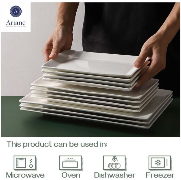 Rectangular Plate/Serving Platter 33.5*16.5cm Pack Of 6Pcs