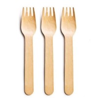Wood fork