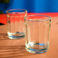 Lucky Thailand Whisky Line Glass Set Of 12pcs