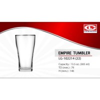 Lucky Glass Thailand Beer Glass Set Of 12pcs