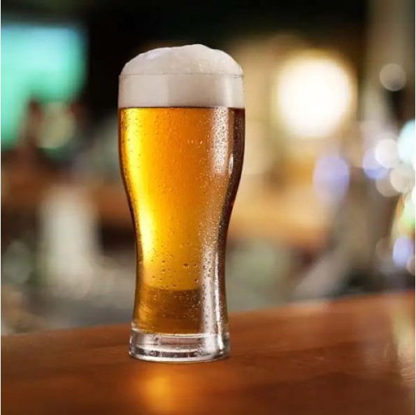Lucky Thailand Glass Beer Frosted Set of 12