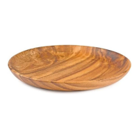 Wood Plate 12"