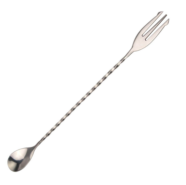 BAR SPOON W/FORKED