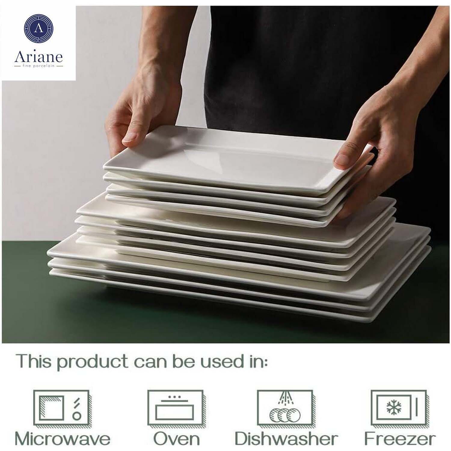 Ariane Rectangular Platter Set Of 6Pcs