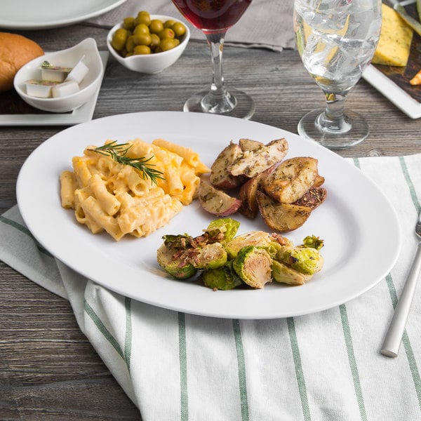 Ariane Oval platter 26cm Set Of 12Pcs