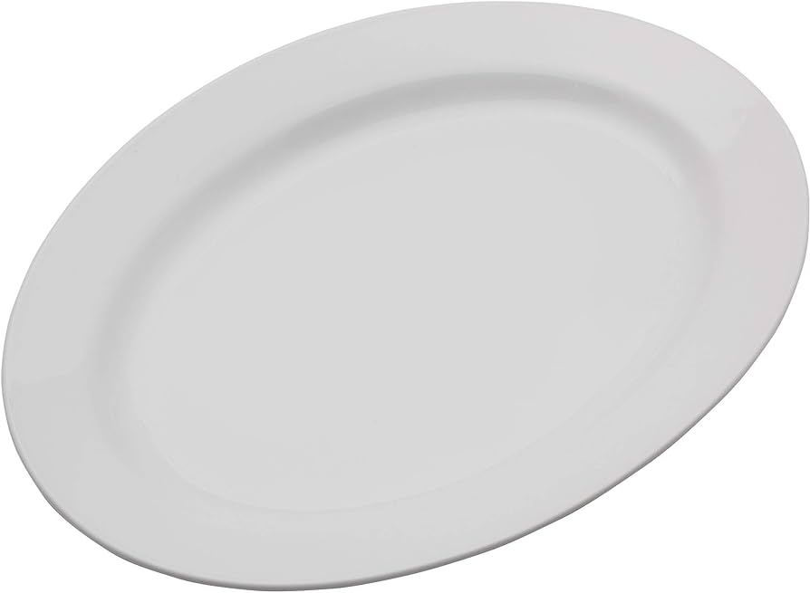 Ariane Oval Plate 17cm set Of 12Pcs