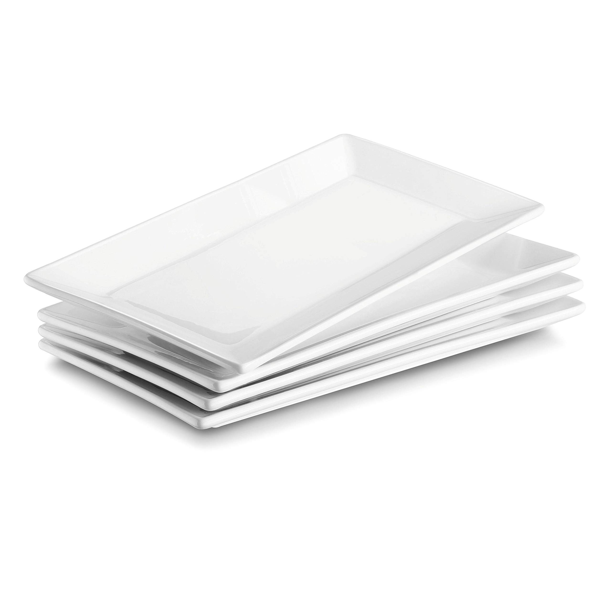 Rectangular Plate/Serving Platter 13*6.5cm Pack Of 6Pcs