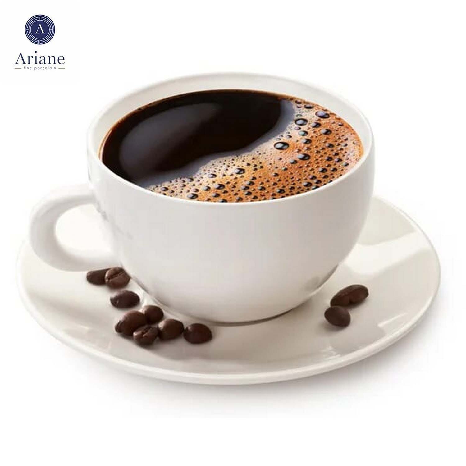 Tea/Coffee Cup With Saucer Set Of 12Pcs 340ml